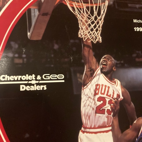 Original Chicago Bulls 1991 Eastern Conference Champions 22.5x37 Poster Jordan - Picture 10 of 11